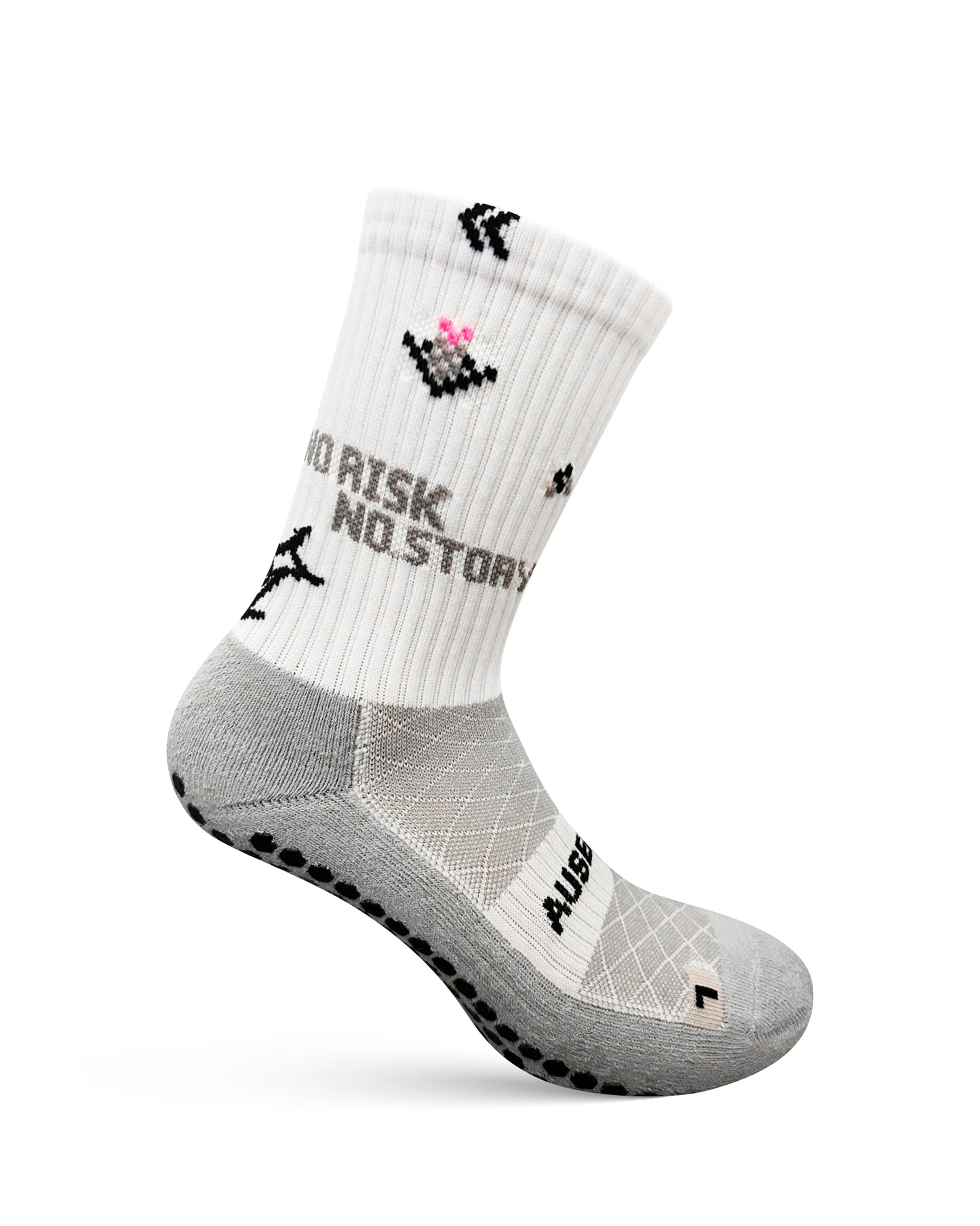 GripSocks "No Risk No Story"
